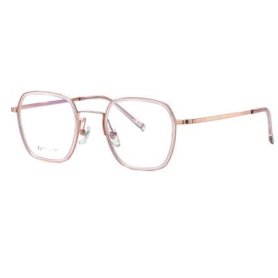 China Hot New Fashion Acetate Glasses Disposable Sales Myopia Frames Thick Eye Glasses Acetate Glass Titanium Frame for sale