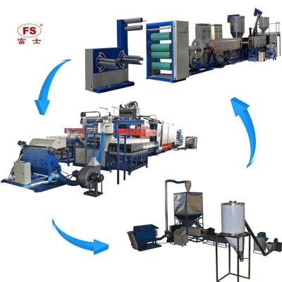 China Factory Disposable PS Foam Automatic PS Foam Disposable Container Making Machine For Take Away Food Box for sale