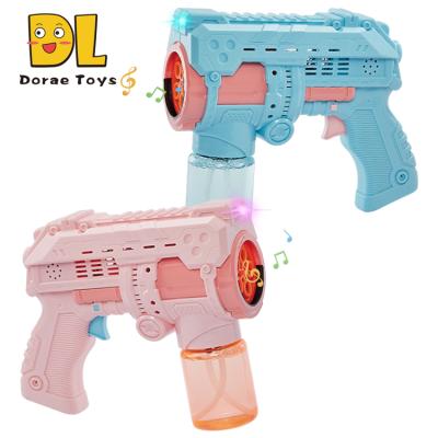 China 2022 Outdoor Game Design Bubble Fan New Automatic 2 in 1 Hot Selling Amazon Bubble Machine Gun Bubble Toys Launch for sale