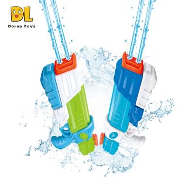 China Large Outdoor Play Water Guns For Kids Adults 2 Packs Squirt Guns Water Soaker Blaster Up To 29.5 Feet Water Toy Shooting Range fight for sale