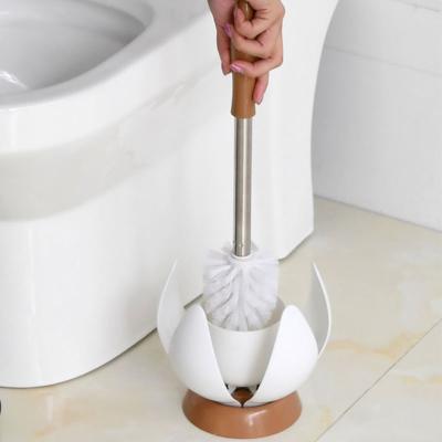 China Best Selling Hidden Disposable Toilet Brush Modern Hot Selling Eco-Friendly Portable Good Prices Without Dead Angle for sale