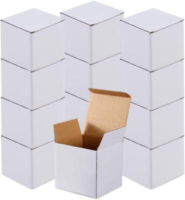 China White Corrugated Mailing Materials Use Recycled Recyclable Cardboard Shipping Gift Mithai Custom Packaging Paper Boxes for sale