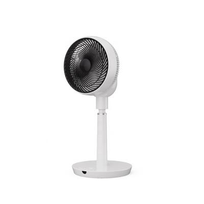 China Garage 10 Inch 7 Blades DC Electric Air Circulation Stand-Floor Fan With Remote Control For Household for sale