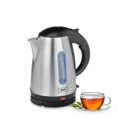 China 360 Degree Small Kitchen Appliances Base Rotation Steel Water Heater Stainless Electric Kettle for sale