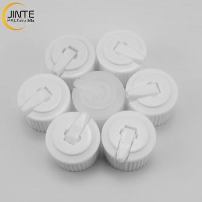 China Non Flip 24/410 Plastic Turret Flip Cap In Stock Detergent Bottle for sale