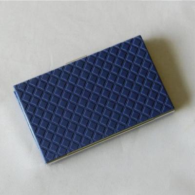 China Metal PU Business Card Case Holder Labor Visa Work Permit/Business Ideas Leather Business Card/Bank ATM Card for sale