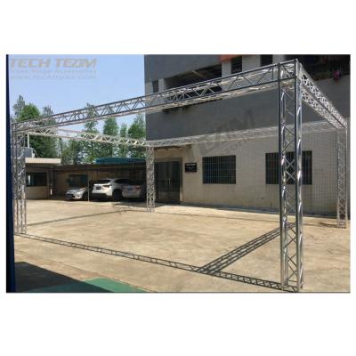 China Assemble 12 inch square aluminum truss compatible with global aluminum truss for sale