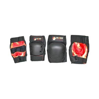 China Safety Universal Protective Gear Set Bike Accessories Knee Elbow Pads and Wrist Guards for Inline Skating Skateboarding for sale