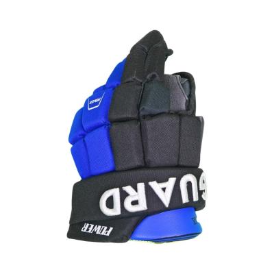 China PP& TPU& Newest professional elastic PPE bule roller skating mitt pp ice hockey mitt for sale for sale