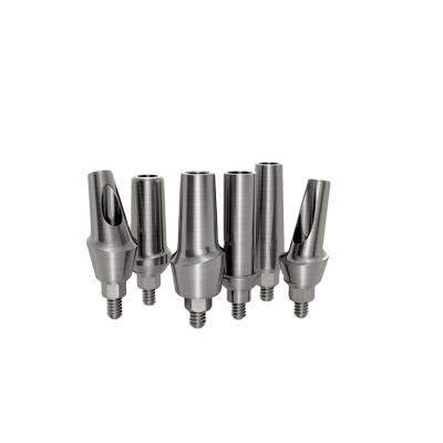 China Compitable with I-TI/N-obel/S-trumaun Angels factory Ultra-precision processing of metal, customized titanium universal analog, dental implant analog for sale