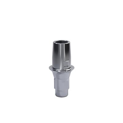 China Metal Compatible With I-TI Nobel S-traumann O-sstem Z-immer CAD CAM System Custom Titanium Base Dental Implant Abutment for sale