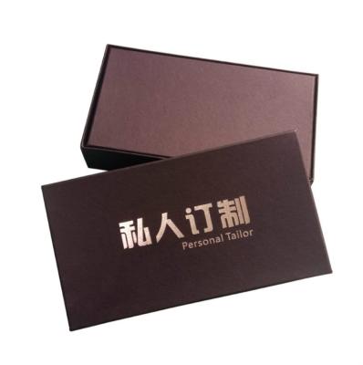 China High End Custom Made Two Piece Fancy Paper Packaging Materials Recycled Cardboard Luxury Glass Cosmetic Box With Lid for sale