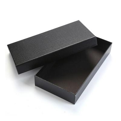 China Recycled Materials Recycled Skincare Gift Custom Lid And Base Box Texture Luxury Cosmetic Packaging Box Paper Packaging for sale