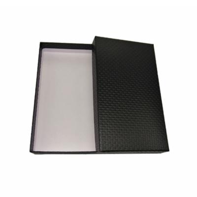 China Recycled Materials Custom Rigid Paper Lid Jewelry Watch Box Luxury And Low Base Gift Box for sale