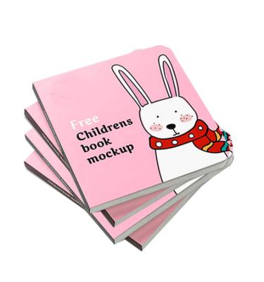 China Cheap Children Education Round Corner Alphabet Kids Board Book Printing Services Cardboard Book For Baby for sale