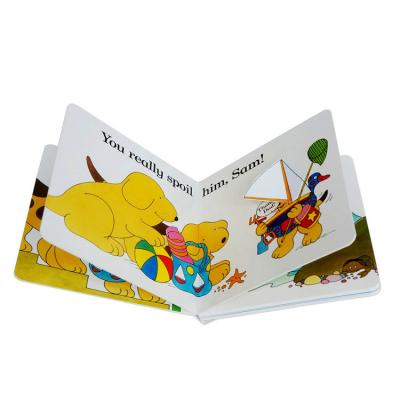 China Custom Children Education Printing China Child Board Book Printing Thick Cardboard Book For Education for sale