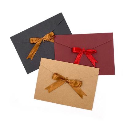 China Custom Gift Envelope Factory Art Paper Envelopes Packaging Box Paper Packaging Mail Envelope for sale