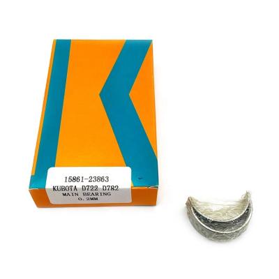 China 15861-23863 15861-23860 1586123863 1586123860 Main Bearing 0.2mm For Kubota D722 D782 Kubota D722 D782 for sale