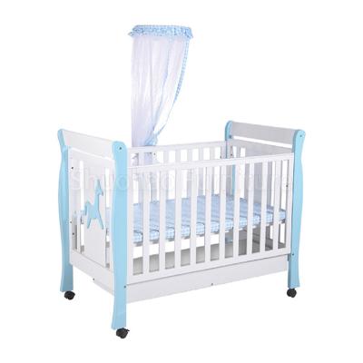 China Adjustable Newborn Crib Promotion Height Baby Cribs Hospital Cradle Nest With Storage for sale