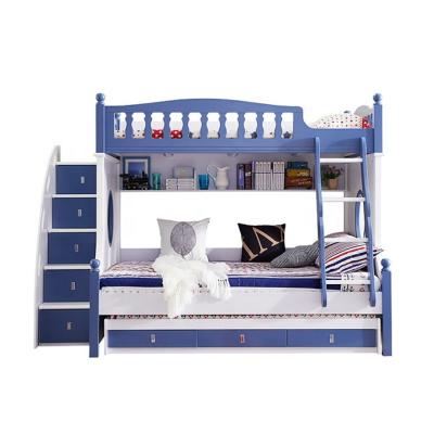 China Hotselling Modern Kids Bunk Beds Childrenbunkbed Boys And Girls Beds Muebles De Madera for sale