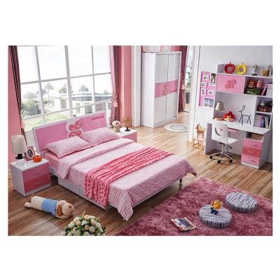 China Latest Modern Double Bed Designs With Box Toddler Bed Princess Style Bed For Girls With Drawers for sale