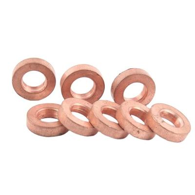 China High Precision Glued Custom Aluminum Copper Brass Metal Flat Gaskets for sale