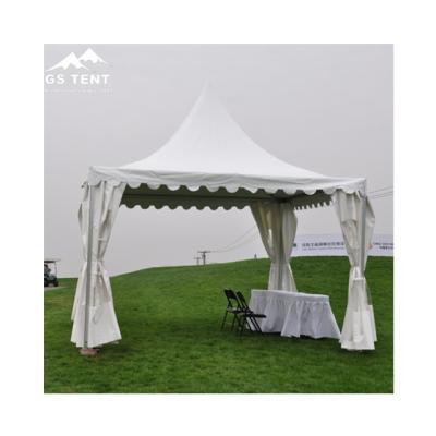 China Cheap Outdoor Water Proof PVC Canopy Pagoda Tent 4 x Sale 4 In Tourist Attractions for sale