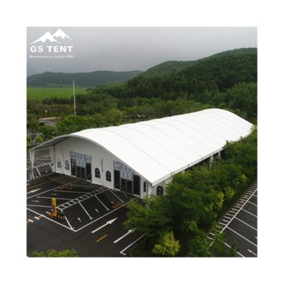 China Water proof Arcum tents for mobile outdoor arch roof marquee arcum tent for exhibition for sale