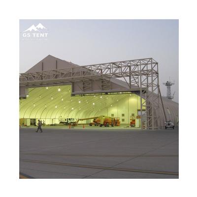 China Water Proof Military Army Helicopter Aircraft Airplane Maintenance Storage Hangar for sale