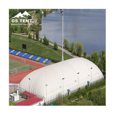 China Various Sports Museums Air Dome Air Supported Inflatable Structure Installation Efficient Football Air Dome for sale