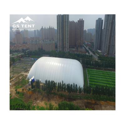 China Various Sports Museums Air Pressure Dome Outdoor Activity Cover Hot Selling Football Throwing Air Dome for sale