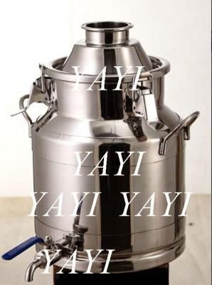 China 304 high quality stainless steel micro stainless steel milk cans/high quality kettle /boiler /distillation milk box for sale