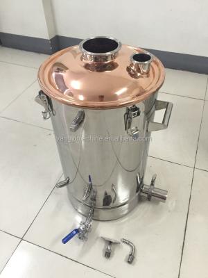 China Brewery equipment home beer spool tank, lauter ton with copper lid for sale