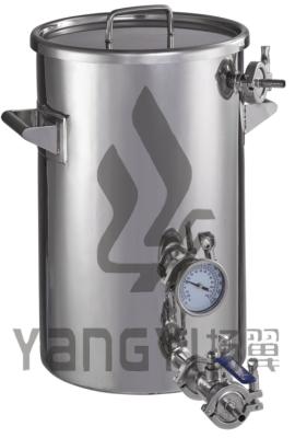 China High quality stainless steel with food grade 9gallon /15gallon /40gallon mush ton with false bottom for sale