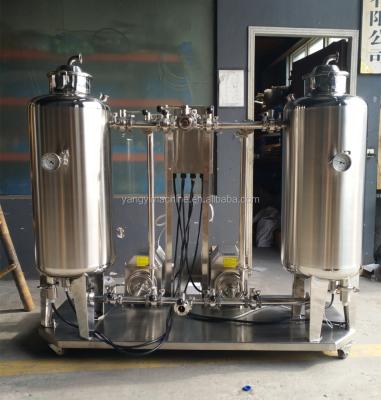 China Brewing Plant 100l 200l 300l CIP Cleaning System Fermentation With False Bottom for sale