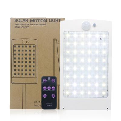 China 48 LED 900LM PIR Sensor Motion Solar Garden Light LED Solar Wall Lamp for sale