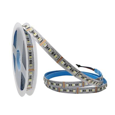 China With Double Side Adhesive 12V 24V Waterpoof 5050 Led Strip Lights Color Changing RGBW RGBWW 4 in 1 Flexible Led Strip Light 60LED/M for sale