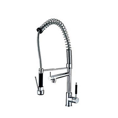 China Thermostatic Faucets Lower Price Professional Silver Brass Kitchen Faucets Kitchen Pull Down Faucet for sale