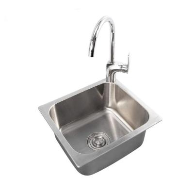 China With Faucet Low Price Best Selling 304 Stainless Steel Kitchen Sink Custom Single Bowl Kitchen Sinks for sale