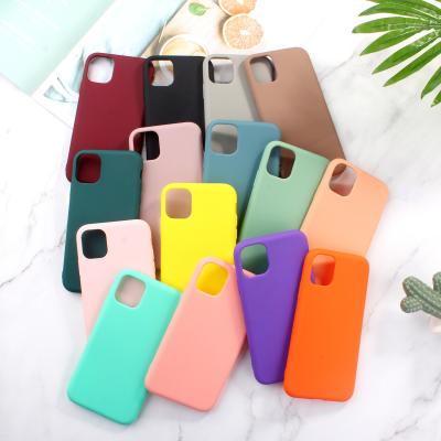 China 2021 Flexible Colorful Phone Case For Iphone Xr , Soft Silicone Case For Iphone 8 Plus for sale