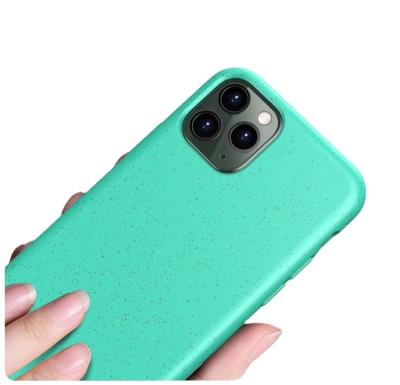 China Best Wheat 2021 Biodegradable Eco-friendly Amazon Selling Modern Straw Phone Case For Iphone 12 12 pro 6.1 for sale