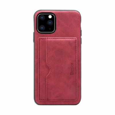 China 2021 Newest Pluggable Card PU Leather Phone Case For Iphone 12mini 12 pro for sale