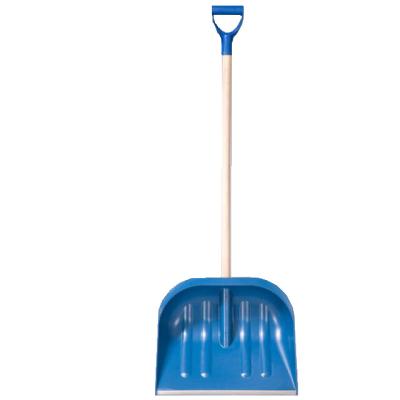 China Hot Selling Plastic Snow Shovel Snow Shovel With Wooden Handle for sale