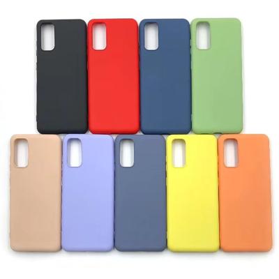 China High Quality Shockproof Liquid Silicone Case Cover For Samsung S20 Case For Galaxy S20 Silicone Phone Case for sale