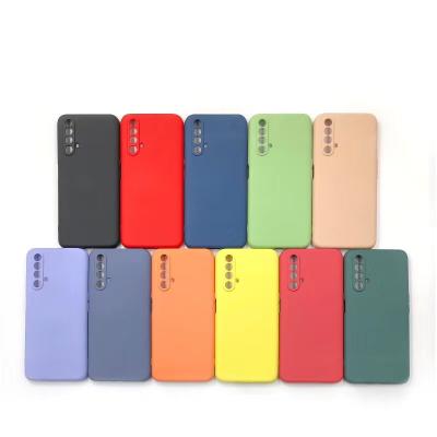 China High Quality Shockproof Liquid Silicone Case Cover for realme x50 silicone phone case for realme x50 for sale