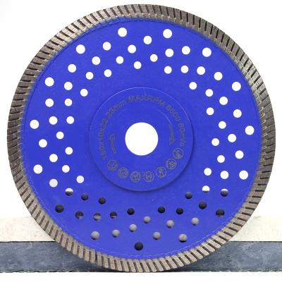 China Wholesale Fast Speed ​​Continuous Rim Turbo Diamond Saw Blade For Granite Diamond Blade Stone Cutting Hot Pressed Disc for sale