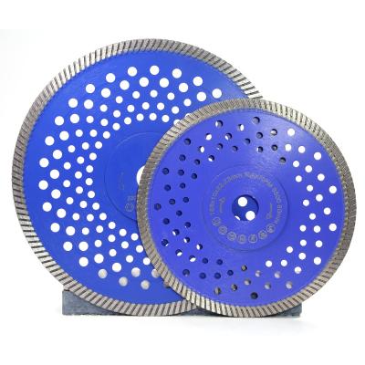 China Fast Speed ​​Fast Cutting Turbo Diamond Saw Blade For Granite Diamond Blade Stone Cutting Hot Pressed Disc for sale