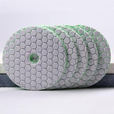 China Wholesale 100mm Quick Dry Polish Pad Speed ​​For Granite Marble Lime for sale