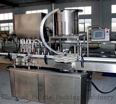 China Custom Ketchup Glass Bottle Filling Machine Liquid Filling Line Equipment for sale