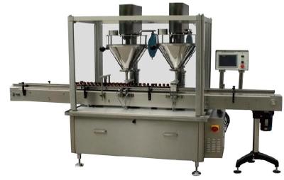 China Automatic Powder Filling Machine / Bottle Capping Machines for Coffee , Fruit Powder for sale